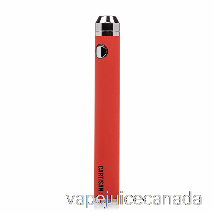 Vape Canada Cartisan eGo Spinner Twist 1300 510 Battery Red